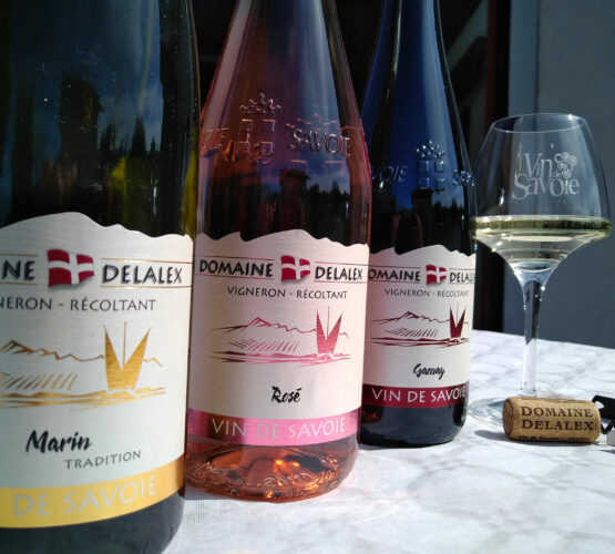 Bouteilles de vin Domaine Delalex (Blanc, rosé et rouges) Vin de Savoie - Marin Tradi